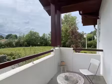 achat appartement 2 pièces 56m² st pee sur nivelle 64310