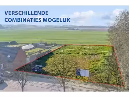 grond te koop in zonnebeke