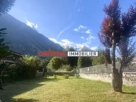 chalet-maison centre ville de chamonix fort potentiel