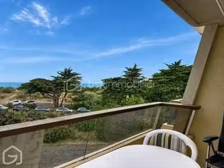 vente appartement t1 bord de mer à saint-jean-de-monts centre ville-plage (85160) : à vend