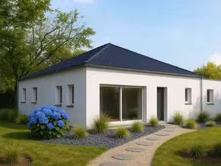 vente maison à néant-sur-yvel (56430) : à vendre / 75m² néant-sur-yvel