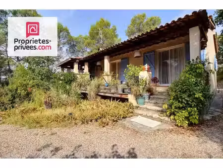 maison lorgues 92 m2 sur 1500 m²