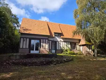 maison de caractère à vendre 8 pièces 4 chambres à bailleul la vallee sur un terrain de 1.