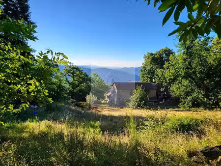maison d'exception à vendre au collet-de-dèze - vue imprenable et cadre idéal