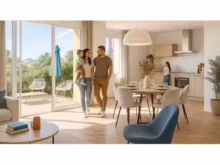 vente programme neuf t2  t3  t4 46 à 81 m² communay (69360)