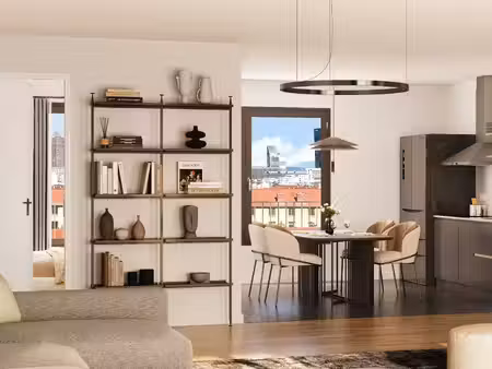 vente programme neuf t2  t4  t5 45 à 100 m² lyon 7 (69007)