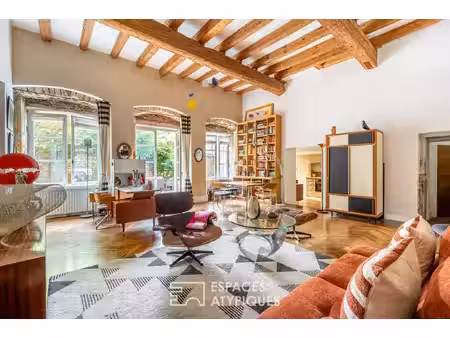 appartement de caractère avec jardin et vue saône