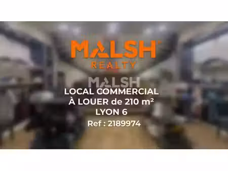 location local commercial 210m²