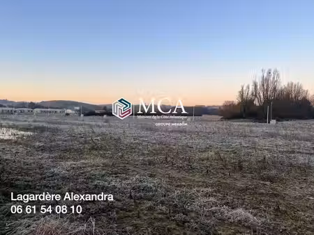 terrain constructible viabilisé à vendre