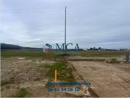terrain constructible viabilisé à vendre
