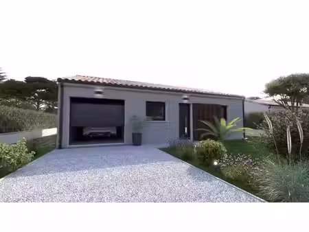 terrain avec maison neuve à vendre