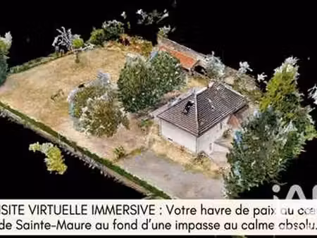 vente maison à sainte-maure-de-touraine (37800) : à vendre / 150m² sainte-maure-de-tourain