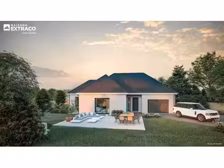 terrain avec maison neuve à vendre