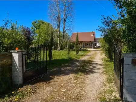 maison arborée avec piscine