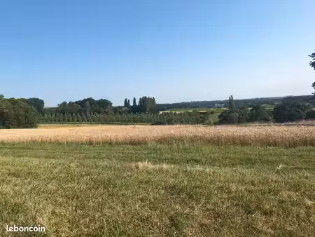 jolis terrains de 2000 m2 avec vue sur la campagne à seulement 45 min de bordeaux