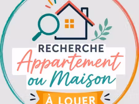 cherche appartement où petite maisonnette secteur avec place de parking