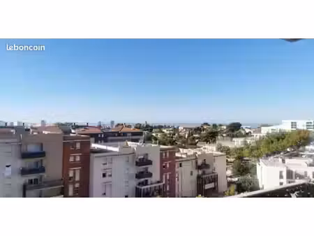 t3   sud   terrasse   2 parking   vue