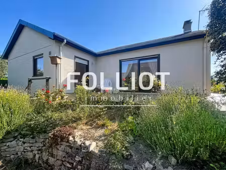à vendre  maison de plain-pied sur sous-sol à proximité d'omaha beach