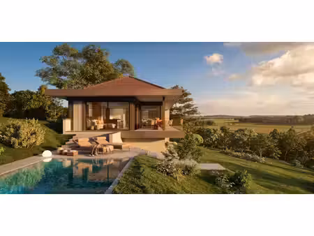 maison avec piscine et jardin cuvat (74)