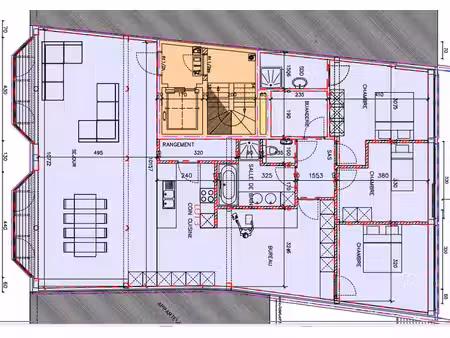spacieux 166 m² – 3 ch  2 sdb  ascenseur – auderghem