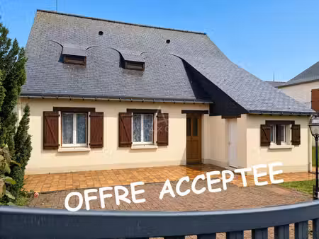 vente maison saint denis d'anjou  106m² 5 pièces 156 000€ avec garage