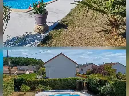 maison familiale avec piscine à cébazat