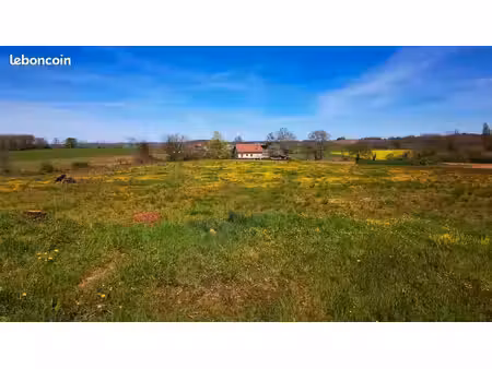 vente terrain constructible à ozenx montestrucq