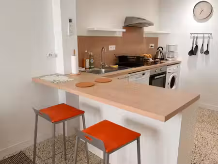 charmant t1 bis  location à l'année  centre vieux village