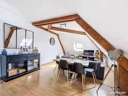 appartement meublé de 56 m² avec parking privé et cave – auxerre