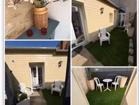 t2 meublé avec terrasse privative
