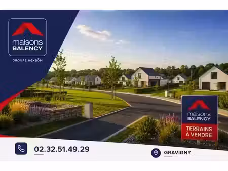 vente terrain 469 m² à angerville-la-campagne (27930)  64 346 €