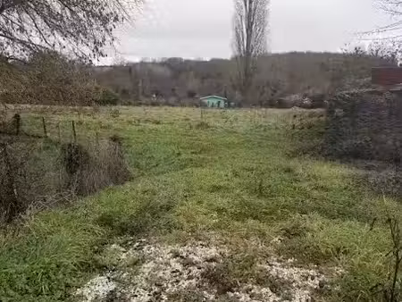 vente terrain 1400 m² à bieujac (33210)  69 000 €