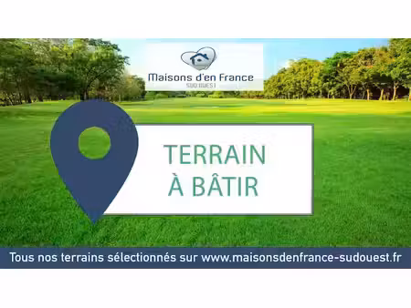 vente terrain 560 m² à vielle-saint-girons (40560)  115 000 €