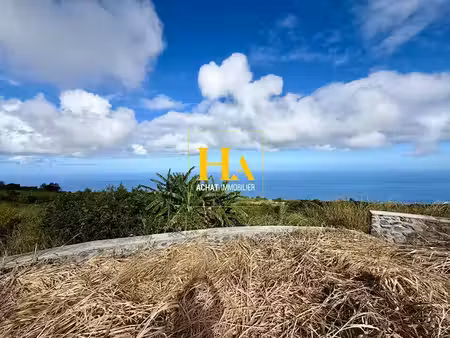 vente terrain 1702 m² à la chaloupe (97416)  185 000 €