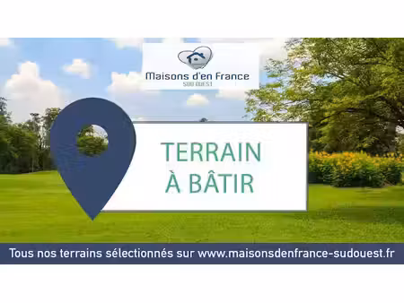 vente terrain 439 m² à saint-paul-lès-dax (40990)  106 000 €