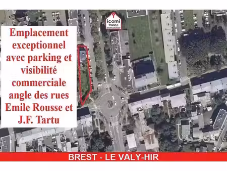 vente terrain 718 m² à brest (29200)  629 995 €