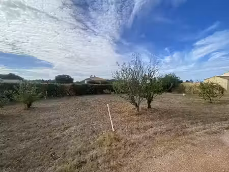 vente terrain à batir 500 m² à brem-sur-mer (85470)  87 500 €