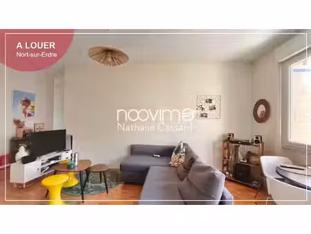 a louer appartement t3 67 m2 plein-centre nort-sur-erdre