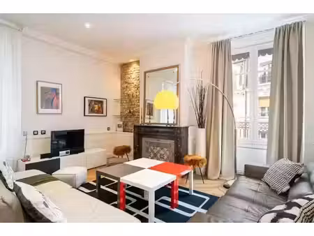 location meublée appartement 2 pièces 58 m² à lyon 1er (69001)  1 250 €