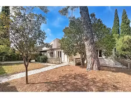 villa le luc en provence - piscine et terrain arboré