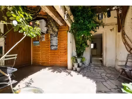 maison de village 4 pièces – 102 m² – lumineuse – cour – fort potentiel d’aménagement