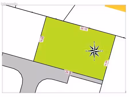 terrain 534 m² piriac sur mer
