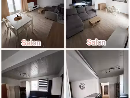 appartement rénové 3 pièces 63m2