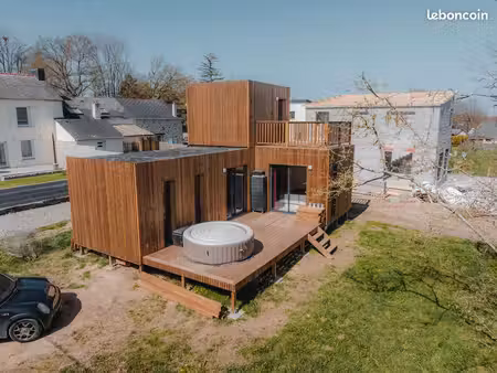 maison cosy en bois de 44m² avec 2 chambres