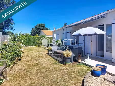 maison 2 pieces - 64m2 - garage et jardin - vendue louee - royan ( 17200 )