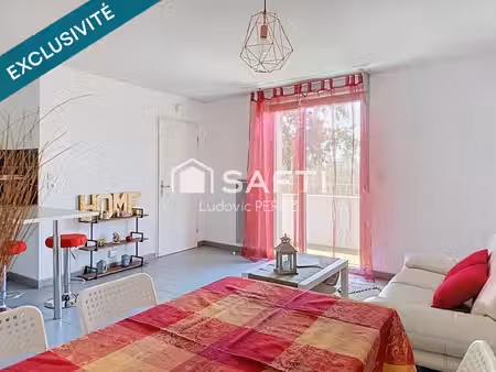 toulouse (31300) - t2 de 40m² avec parking  résidence sécurisée