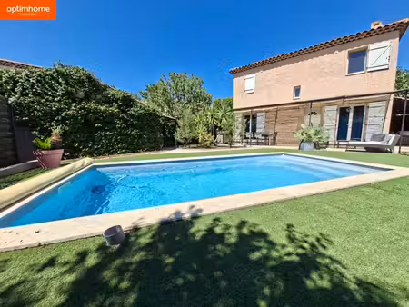 maison de 107m² à vendre 5 pièces aubagne (13)- 4 chambres - 498 m² de terrain - piscine