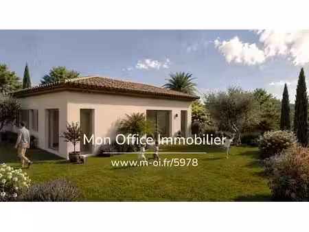 référence : 5978-cdi. - maison neuve de plain-pied avec jardin au pied du village de...