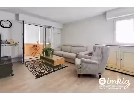 appartement 2p de 50 m² – loggia – cave – parking