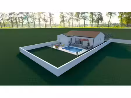 maison 100 m² dompierre sur mer